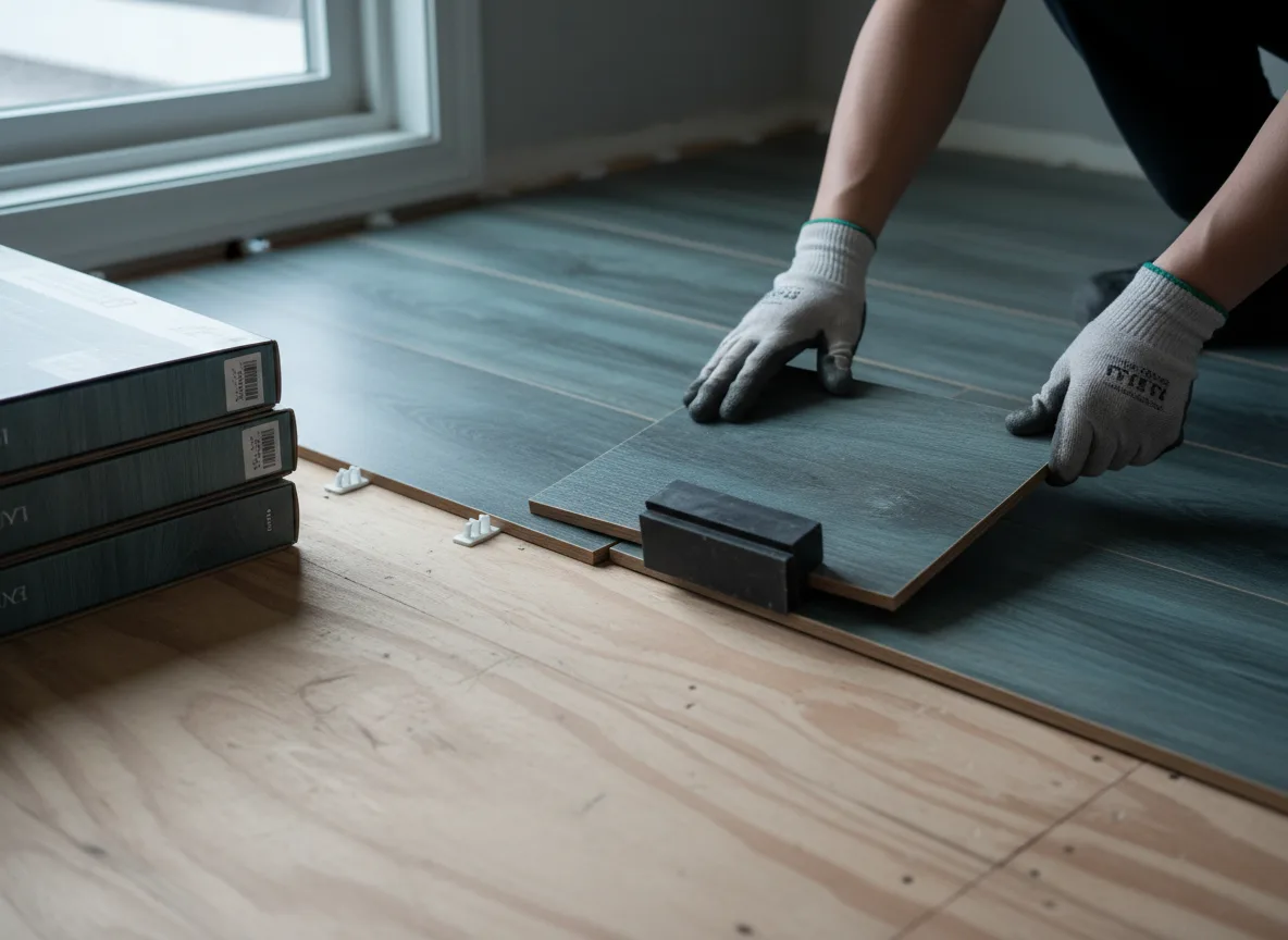Luxury Vinyl Plank Installation company in Elsmere, NE